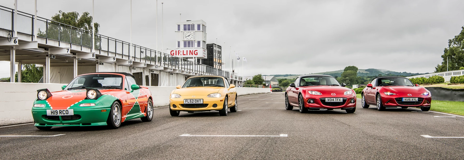 A celebration of 30 years of the Mazda MX-5 
